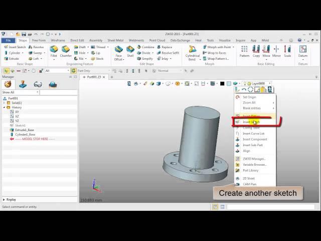 ZW3D CAD Workflow