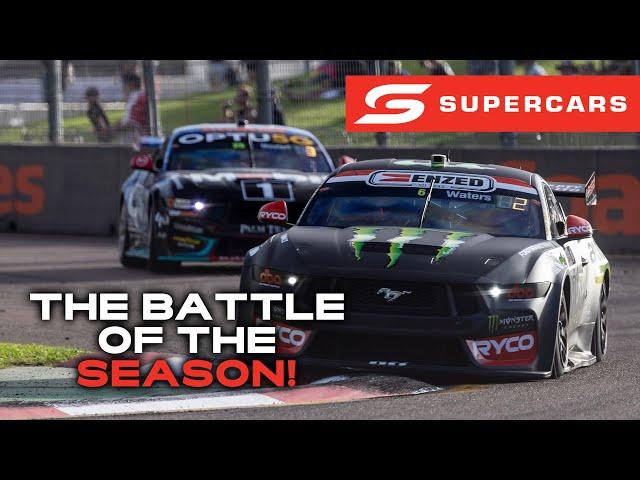 15 Minutes Of Cam Waters And Chaz Mostert Battling In Townsville | 2024 Repco Supercars Championship