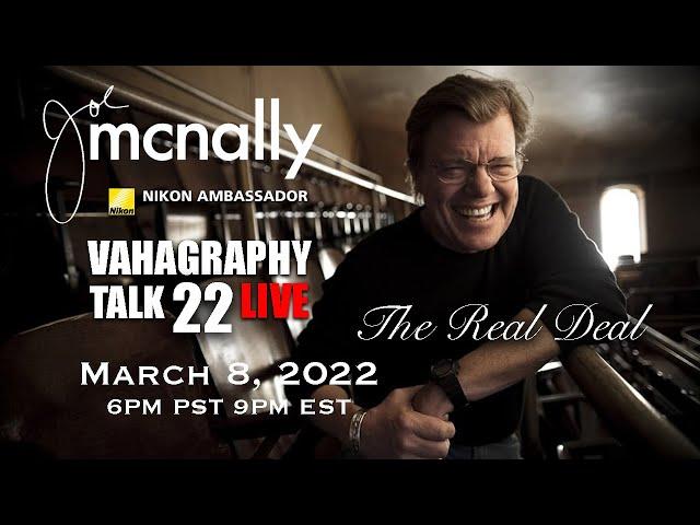 Joe McNally Talks Nikon & Nikon Z9 on Vahagraphy Talk EP 22