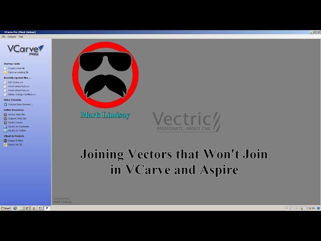 Joining Vectors that Just Won’t Join in VCarve and Aspire