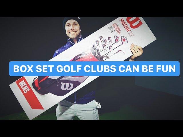 GOLF BOX SET CAN YOU STILL HAVE FUN WITH CHEAP GOLF CLUBS