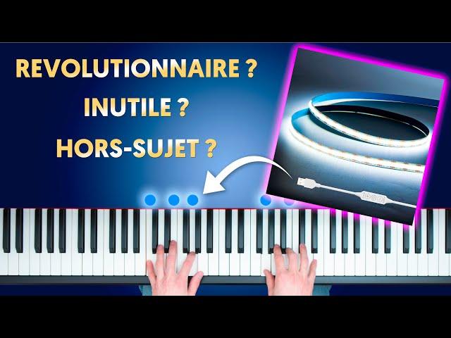 Mon avis sur les rubans LED à poser sur les touches du Piano