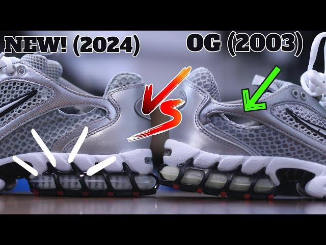 New 2024 vs OG 2003! Nike Air Zoom Spiridon Cage 2 Comparison Review