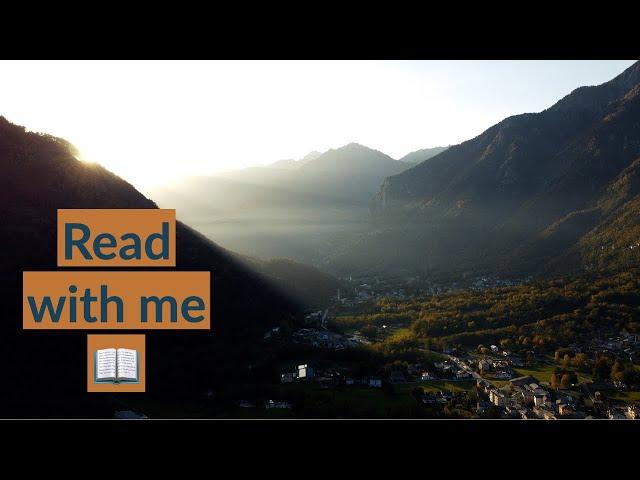 Read with me in the Alps - northern Italy