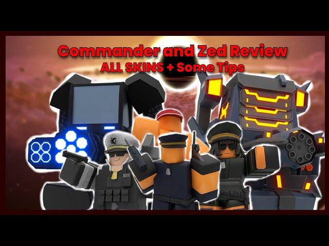 Commander and Z.E.D Review - Tower Defense X