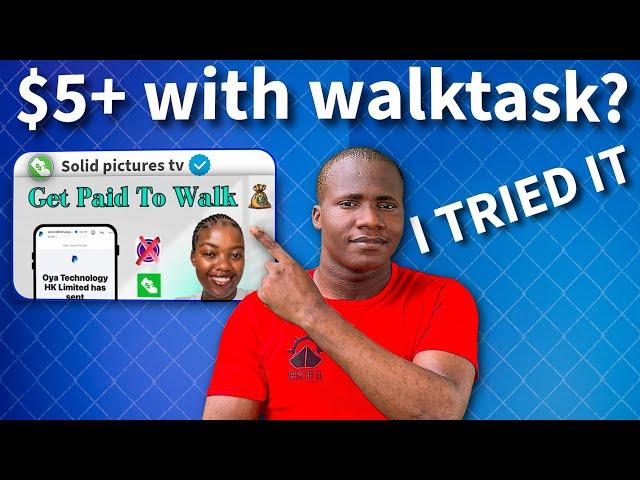 I tried walking to earn money walktask app review - my results - How To Make Money Online 2025