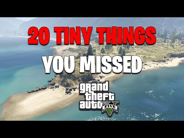 20 Details You Never Noticed in GTA 5