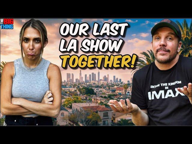 Our last LOS ANGELES show together! Kristian and Roxy say goodbye!