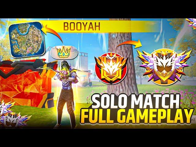 Solo Match Full Gameplay | Solo Rank Push Tips And Tricks