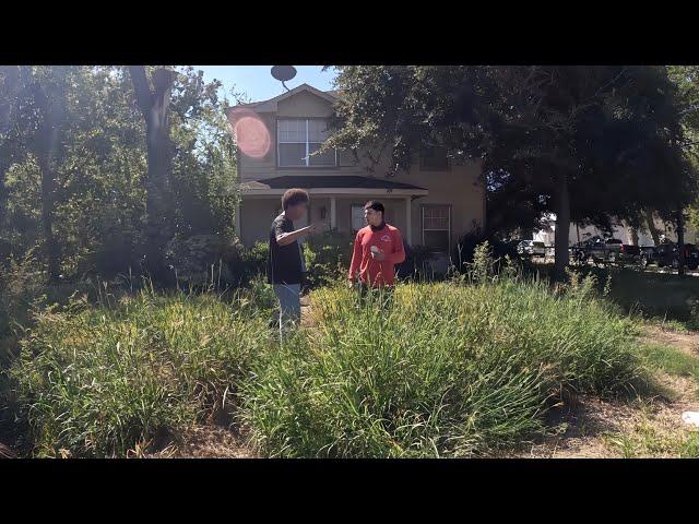 INJURED Man Can’t CUT HIS OVERGROWN Yard Gets A BIG SURPRISE MAKEOVER