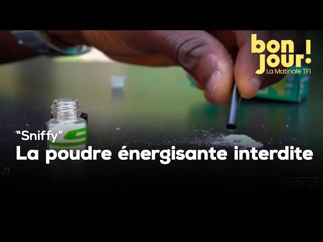 "Sniffy" : la poudre énergisante qui faisait polémique interdite en France