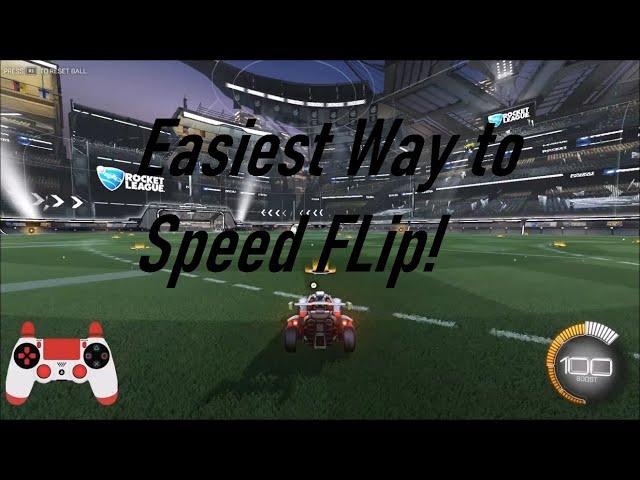 EASIEST WAY to Speed Flip in Rocket League!