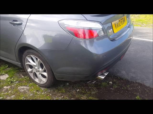 MG6 2" Cat Back Stainless Steel Exhaust System