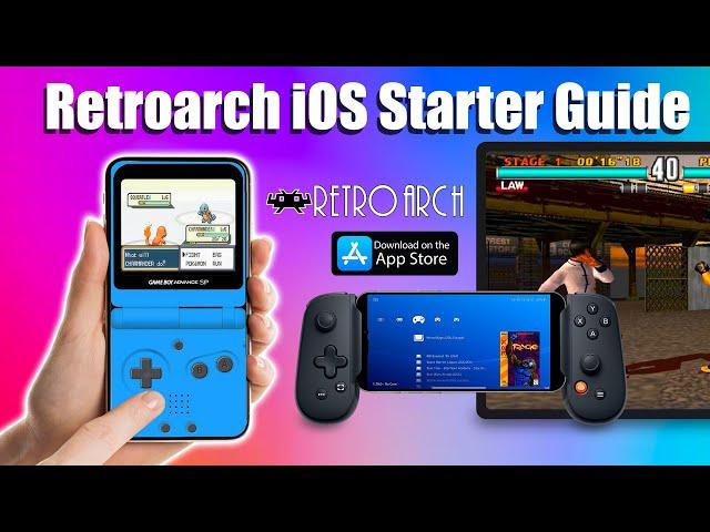 Retroarch iOS Set Up Guide, iPhone iPad App Store Emulator Starter Guide