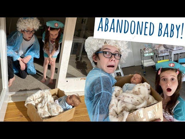 NEWBORN BABY LEFT IN CARDBOARD BOX! *Reborn Hospital Roleplay*