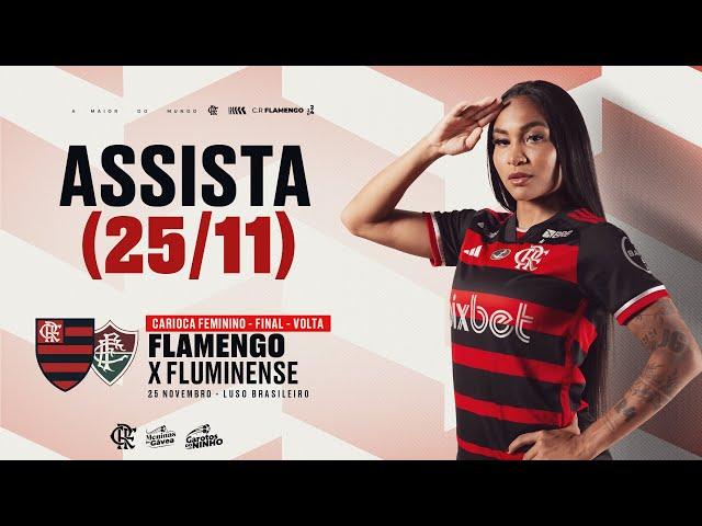 Campeonato Carioca Feminino - Final - Jogo 2 | Flamengo x Fluminense - AO VIVO