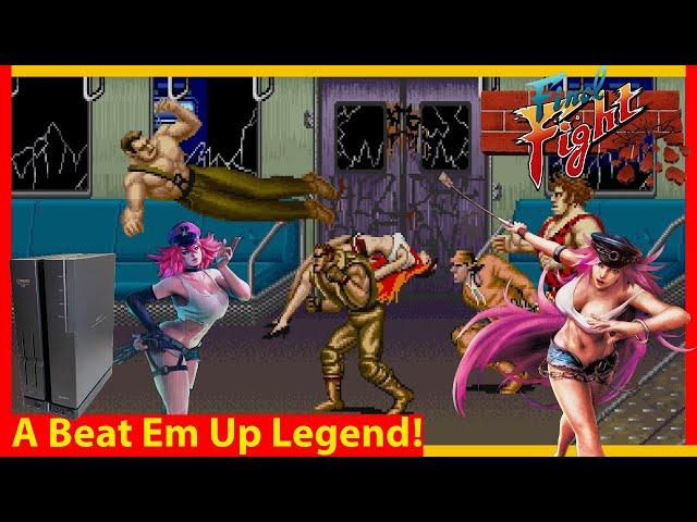 Final Fight on Sharp X68000! A Legendary Arcade Beat Em Up