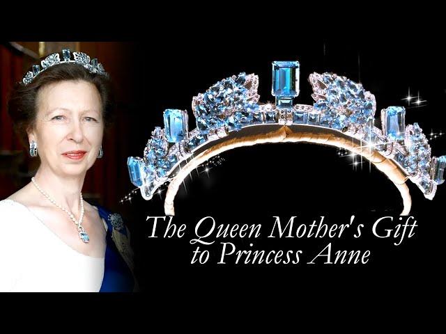 A Look Into Princess Anne's Aquamarine Pine Flower Tiara