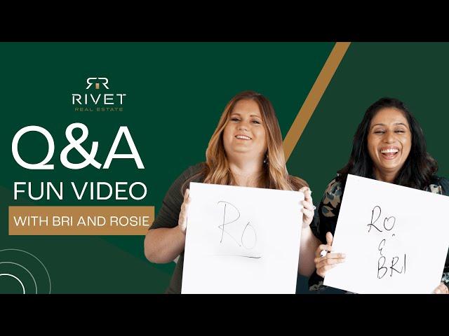 Rivet Real Estate: Q&A Fun Video