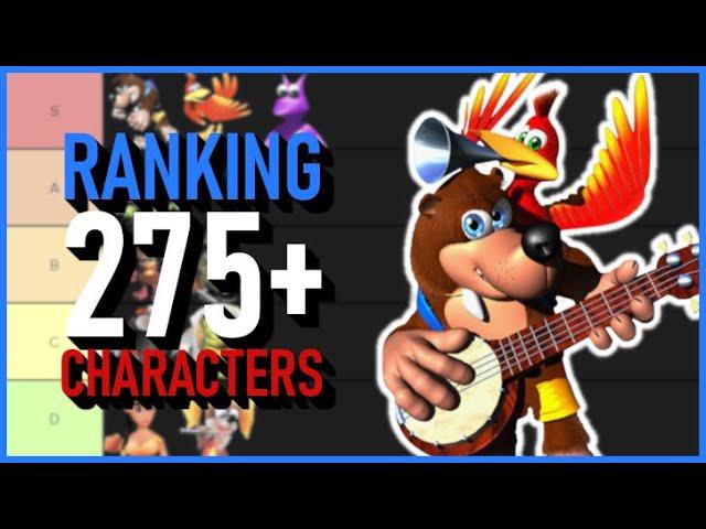 The Definitive Banjo-Kazooie Character Tier List! (FINALE)
