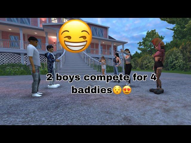 2 boys compete for 5 baddies/AVAKIN LIFE! *watch till end*