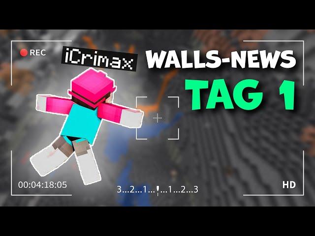 ER stirbt in der ERSTEN FOLGE?! | Minecraft Walls NEWS - TAG 1