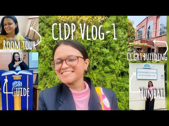 15 days CLDP for Company Secretary, Ccgrt Navi mumbai || Vlog-1