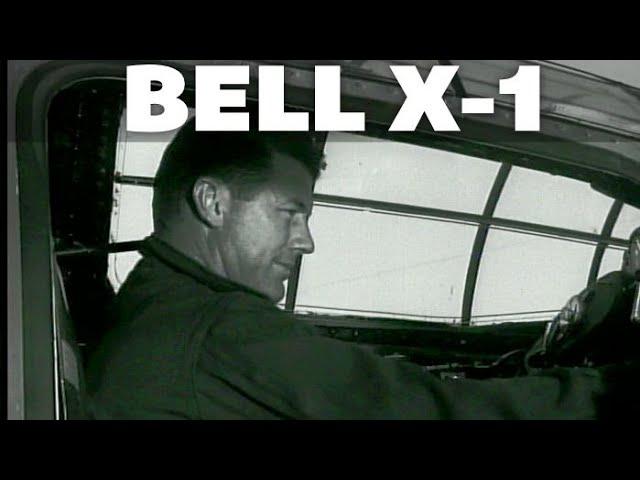 Chuck Yeager taking X-1 Supersonic | Stock Footage