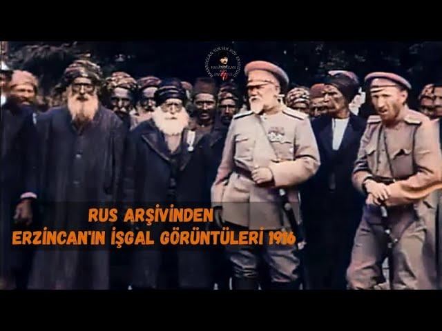 Rus Arşivinden, Erzincan'ın İşgal Görüntüleri 1916 #osmanlı #eskierzincan