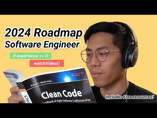 How to become a software engineer with no experience (Self-taught Roadmap 2024)