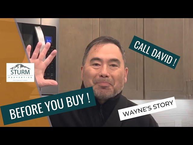 Moving to Bonney Lake️? Local Real Estate Agent David Sturm Shares Wayne’s Story Schedule A Tour