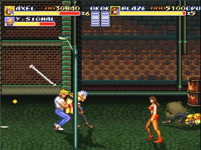 Streets of Rage Remake V5 SOR2 Stage 1 Playthrough Yuzoboy Edition