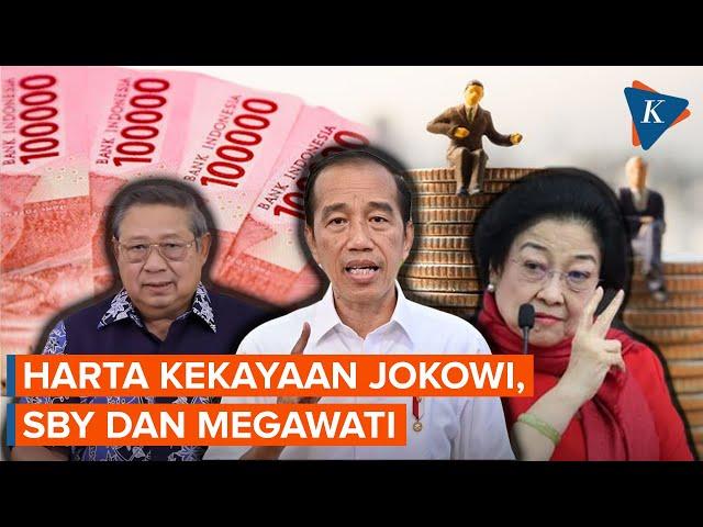 Segini Harta Kekayaan Jokowi, SBY, dan Megawati