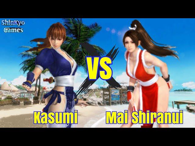 DOA 6 x KOF - Kasumi VS Mai