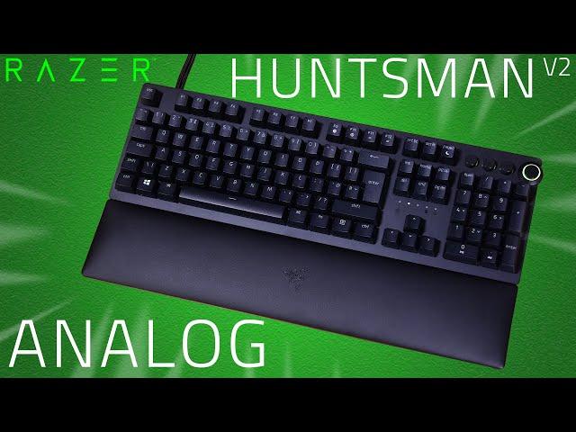 Razer Huntsman V2 Analog Review - TechteamGB