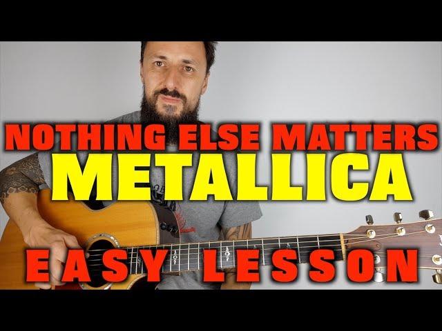 Nothing Else Matters Metallica Lesson