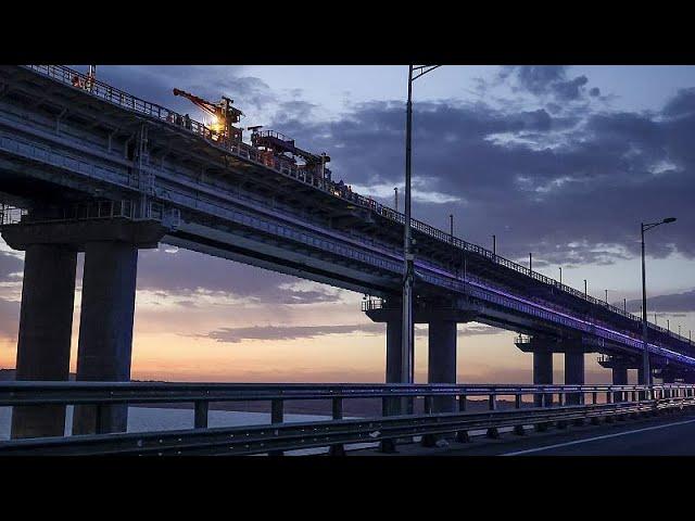 Крымский мост после взрыва: движение частично восстановлено…