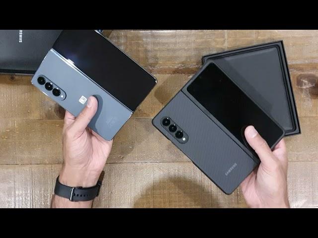 Samsung Galaxy Fold 4 1TB Grey Green - Early unboxing and review