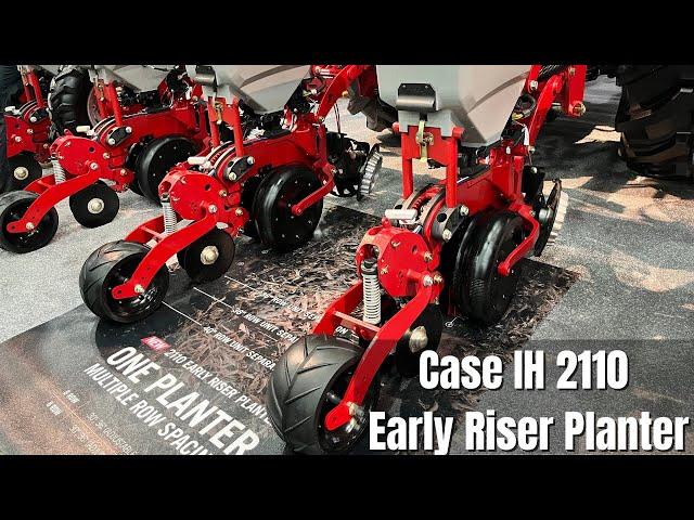 Case IH's NEW 2110 Rigid Mounted Early Riser Planter