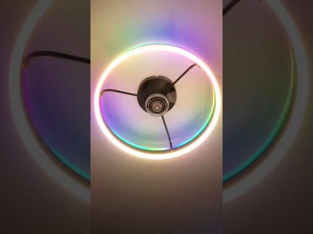 LumaryFan+Light=Ambiance Double Kill! #smart home #ceiling fan #room remodeling #Lumary