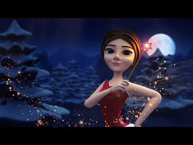 Animated Christmas Card Template - Christmas Fairy Magic