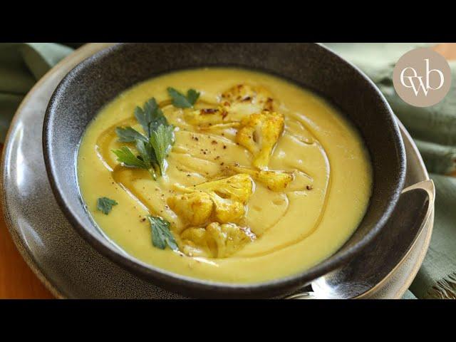 Roasted Cauliflower Soup