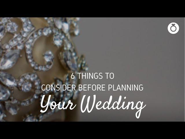 6 THINGS TO CONSIDER BEFORE PLANNING YOUR WEDDING | Planning A Wedding In Ghana, TIPS