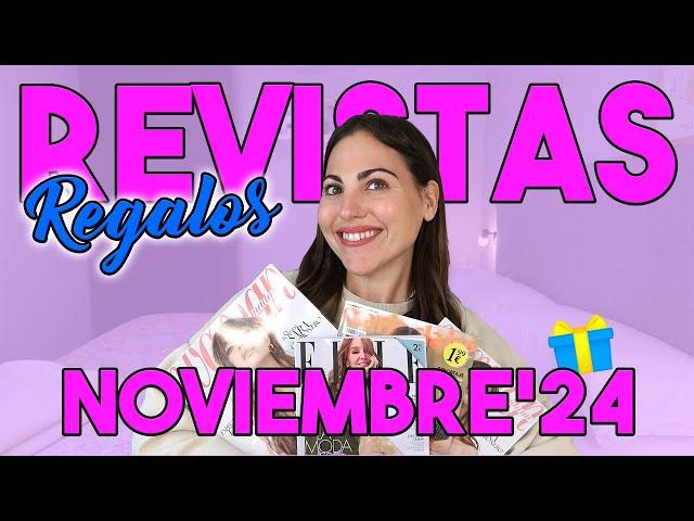 REGALOS REVISTAS Nov'24! Producto de 12€ por menos de 2€!Y de 21€ x menos de 3€! | Carla Wonderland