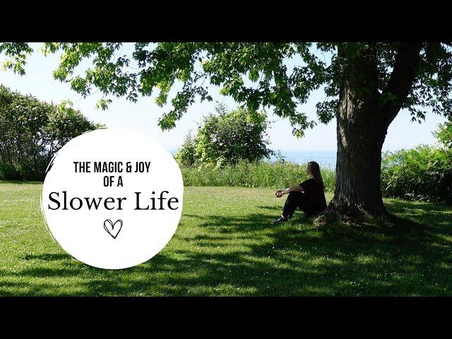 12 Tips for Living a Slower Life  (for busy people)