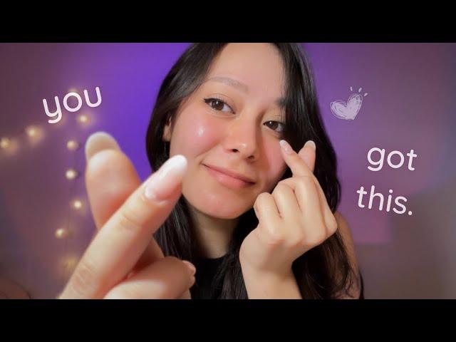 ASMR back to school positive affirmations  you will be okay!!