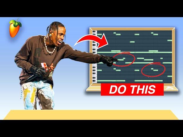 How To EASILY Make Beats For TRAVIS SCOTT in 5 MINUTES!!! (fl studio tutorial)