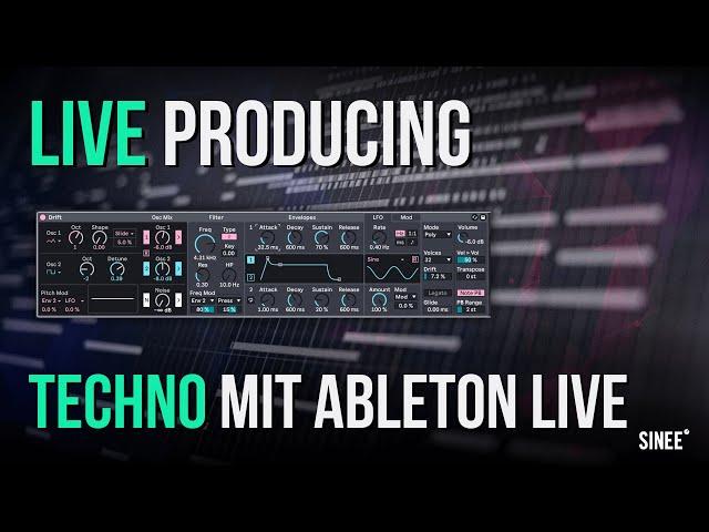 Techno Live Producing mit Ableton Live – Spontaner Nachmittags-Stream mit Thorge