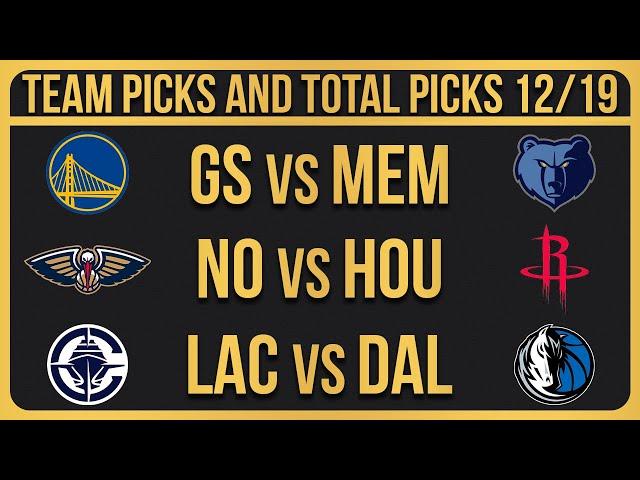 NBA Picks Today 12/19/2024 NBA Picks and Predictions NBA Bets Today