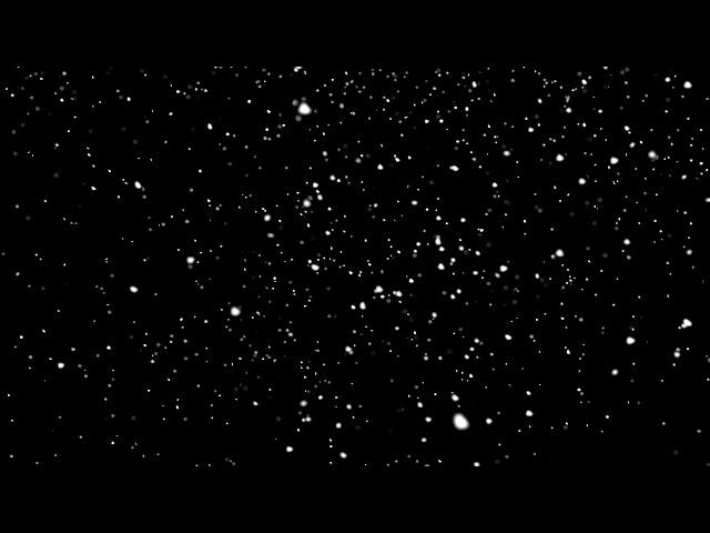 Snow falling effect overlay free footage black screen